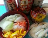鶏肉の缶詰めで酢豚風♪時短、簡単♪作り方1写真