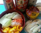 鶏肉の缶詰めで酢豚風♪時短、簡単♪作り方1写真