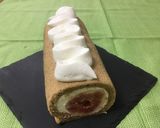 いちじく丸ごとロールケーキ作り方4写真