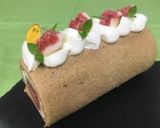 いちじく丸ごとロールケーキ作り方5写真