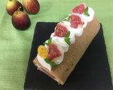 いちじく丸ごとロールケーキ作り方6写真