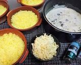 秋だから【サフランライスのきのこドリア】作り方10写真