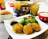 ハート型♥味噌バター風味のポテトコロッケ作り方11写真