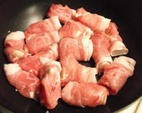 肉巻きエリンギと油揚げの甘辛煮作り方2写真