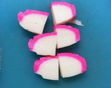 弁当彩り かまぼこのわさびマヨ和え作り方1写真