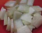 冬瓜と蛸のカルパッチョ作り方1写真