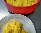 かぼちゃのからしマヨ和え☆小袋からし使用作り方8写真