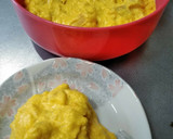 かぼちゃのからしマヨ和え☆小袋からし使用作り方8写真