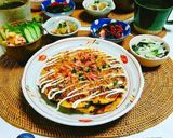 糖質制限☆もちもち豆腐のお好み焼き♪作り方6写真