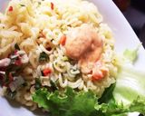 簡単☆おいしい☆辛マヨ麺♡作り方4写真