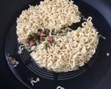 チーズがとろ〜り♡オム・辛ラーメン作り方1写真