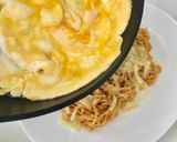 チーズがとろ〜り♡オム・辛ラーメン作り方12写真