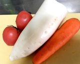＊こぶおろしde＊野菜たっぷりカレー作り方1写真