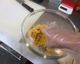 かぼちゃ生地のベーコンピザ作り方3写真