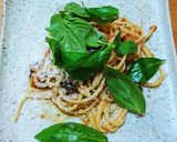 茄子とトマトのパスタ作り方16写真