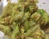 レンジで簡単＊キャベツとツナカレーサラダ作り方3写真