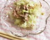 レンジで簡単＊キャベツとツナカレーサラダ作り方4写真