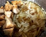 唐揚げの親子丼作り方4写真
