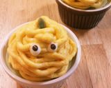 秋の味覚♥芋と南瓜のおばけモンブラン作り方11写真