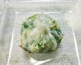 簡単！ライスペーパーでもっちりニラ饅頭❤作り方5写真