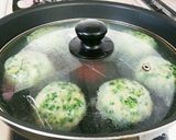 簡単！ライスペーパーでもっちりニラ饅頭❤作り方7写真