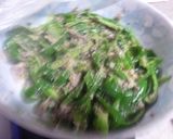レンジで簡単　鯖缶で無限ピーマン風作り方3写真