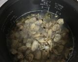 超簡単むきあさりと新生姜の炊き込みご飯作り方4写真