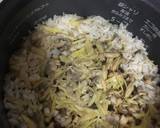 超簡単むきあさりと新生姜の炊き込みご飯作り方5写真