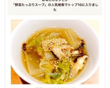 野菜たっぷり簡単生姜スープ【冷え症対策】作り方6写真