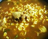 辛ラーメンカレートッピング作り方3写真