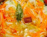 時短！食べるスープ（野菜とコンビーフ）作り方3写真