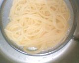 おさかなソーセージのチーズオムパスタ作り方1写真