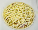 ポテトのバター醤油＆マヨタマ♡ピザ作り方3写真