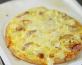 ポテトのバター醤油＆マヨタマ♡ピザ作り方5写真