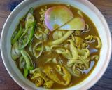 カレーきしめん（うどん）をつくろう作り方3写真