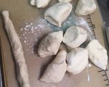 くるくるソーセージロール パン QC簡単作り方2写真