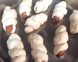 くるくるソーセージロール パン QC簡単作り方3写真