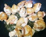 こんがりチキンのソテー♥トマトソースで☆作り方7写真