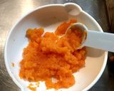 離乳食初期☆人参作り方3写真