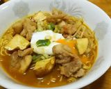 病みつきの辛さ！旨コク☆カレーラーメン☆作り方7写真