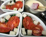 とろ～り卵と餅のほうれん草グラタン作り方4写真