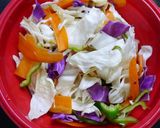 簡単！野菜のカレー煮(あんかけ風)作り方1写真