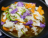 簡単！野菜のカレー煮(あんかけ風)作り方3写真