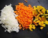 簡単！かぼちゃドライカレー作り方1写真