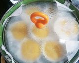 ∮オバケちゃんかぼちゃプリン∮作り方7写真