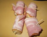 お弁当おかず★ちくわたまごのベーコン巻き作り方3写真
