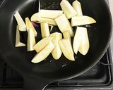焼肉のたれで彩り麻婆茄子作り方3写真