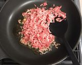焼肉のたれで彩り麻婆茄子作り方8写真