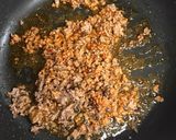 焼肉のたれで彩り麻婆茄子作り方9写真