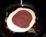 ヌテラ/チョコ in パンケーキ作り方4写真
